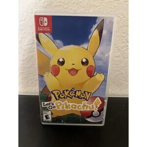 Let’s Go Pikachu Case Only For Nintendo Switch